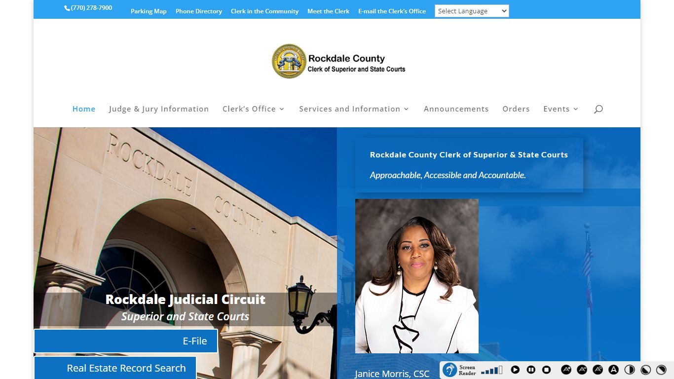 Home - Rockdale County Clerk of Superior and State Courts